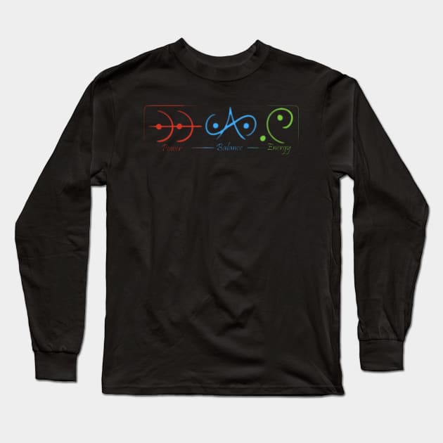 Symbols of the day Long Sleeve T-Shirt by Mati Digital Art